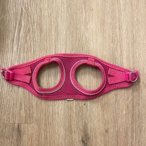XXS pink dog harness